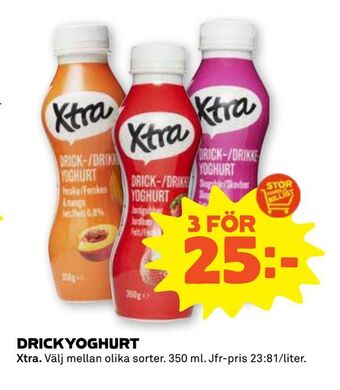 Stora Coop Drickyoghurt erbjuda
