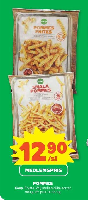 Stora Coop Pommes erbjuda
