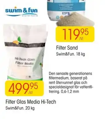 EKO Filter glas media hi-tech erbjuda