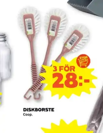 Coop Forum Coop diskborste erbjuda