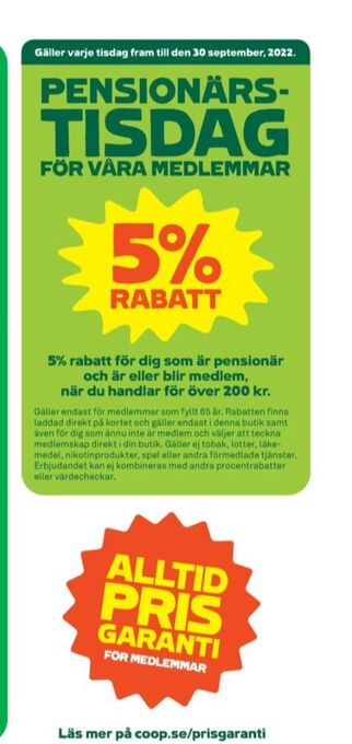 Coop Forum Coop imageannons erbjuda