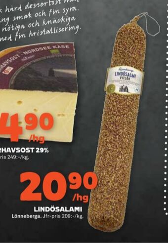 Stora Coop Lönneberga salami erbjuda