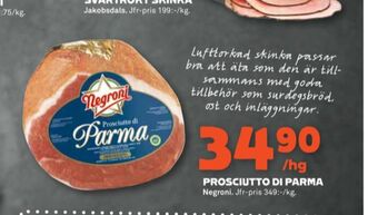 Stora Coop Negroni prosciutto erbjuda