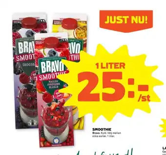 Stora Coop Bravo smoothie erbjuda