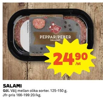 Coop Daglivs Salami erbjuda