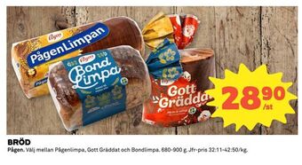 Coop Bröd erbjuda