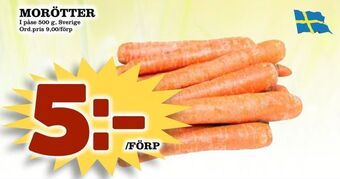 Din Mat Morötter erbjuda