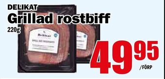 Matdax Grillad rostbiff erbjuda