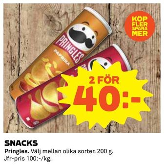 Coop Snacks erbjuda