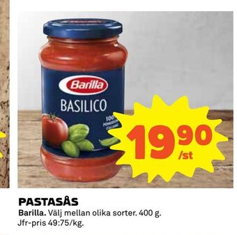 Coop Pastasås erbjuda