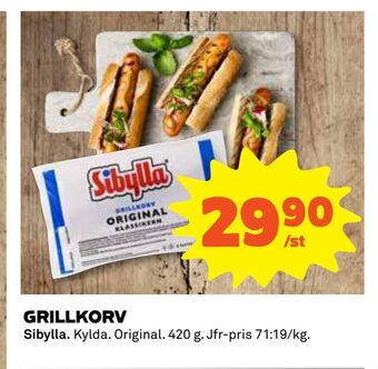 Coop Grillkorv erbjuda