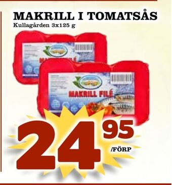 Rinkeby Matcenter Makrill i tomatsås erbjuda