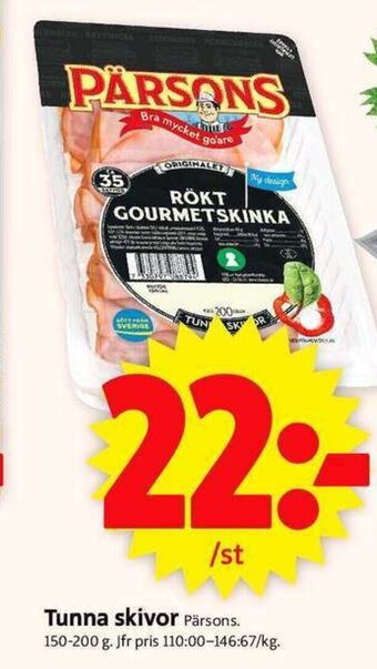 ICA Supermarket Tunna skivor erbjuda