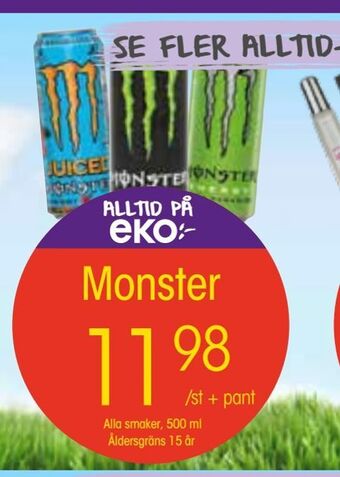 EKO Monster erbjuda