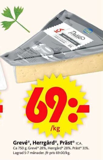 ICA Supermarket Grevé,Herrgård , Präst erbjuda