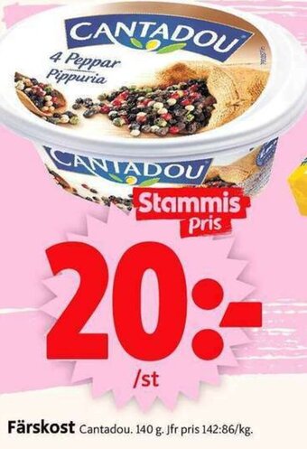 ICA Supermarket Färskost erbjuda