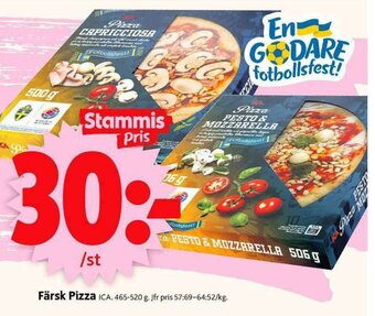 ICA Supermarket Färsk Pizza erbjuda