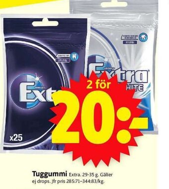 ICA Supermarket Tuggummi erbjuda