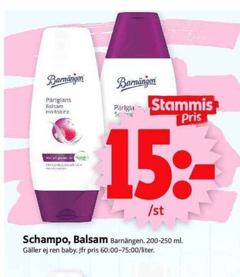 ICA Supermarket Schampo Balsam erbjuda