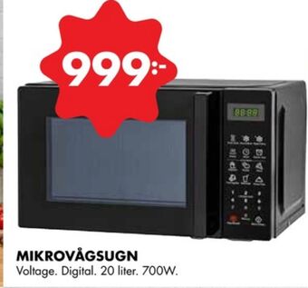 ÖoB Voltage mikrovågsugn erbjuda