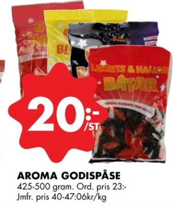 ÖoB Aroma godispåsar erbjuda
