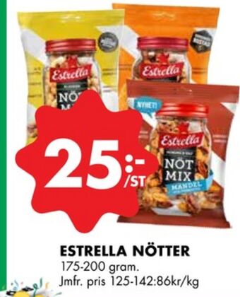 ÖoB Estrella nötmix erbjuda