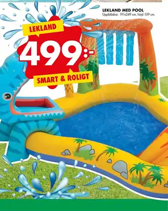 ÖoB Lekland Med Pool erbjuda