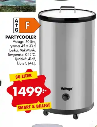 ÖoB Partycooler 30l erbjuda