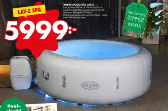 ÖoB Bubbelpool/Spa Lay-Z erbjuda