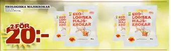 Nya Pulsen Ekologiska majskrokar erbjuda