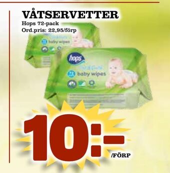 Supergrossen Våtservetter erbjuda