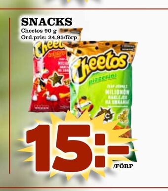 Supergrossen Snacks erbjuda