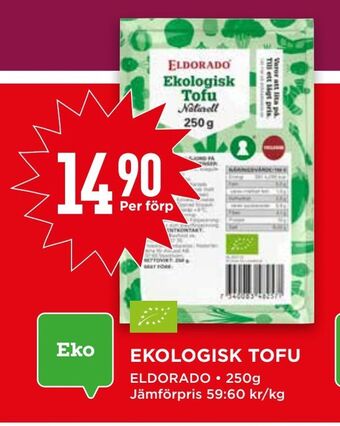 Willys Ekologisk tofu erbjuda