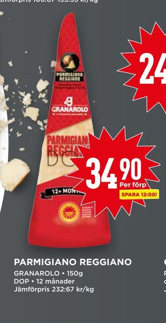 Willys Parmigiano reggiano erbjuda