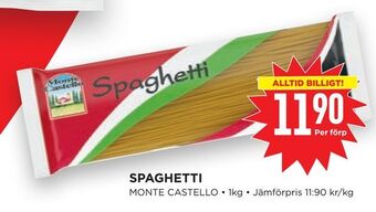 Willys Hemma Spaghetti erbjuda