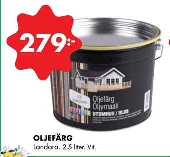 ÖoB Oljefärg erbjuda