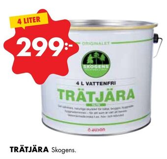 ÖoB Trätjära erbjuda