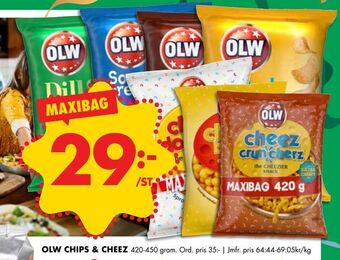 ÖoB Olw chips & cheez erbjuda