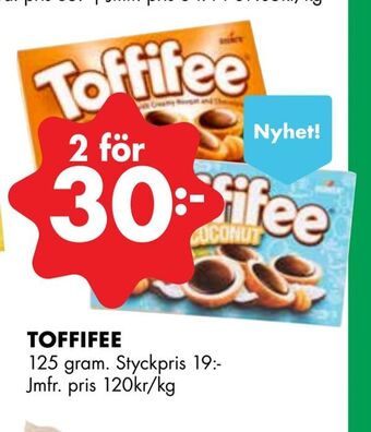 ÖoB Toffifee erbjuda
