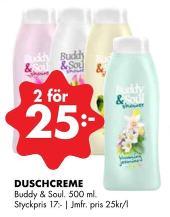 ÖoB Duschcreme erbjuda
