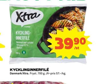 Coop Kycklinginnerfilé erbjuda
