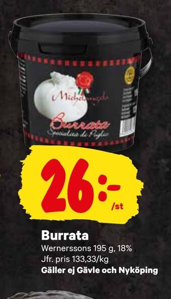 City Gross Burrata erbjuda