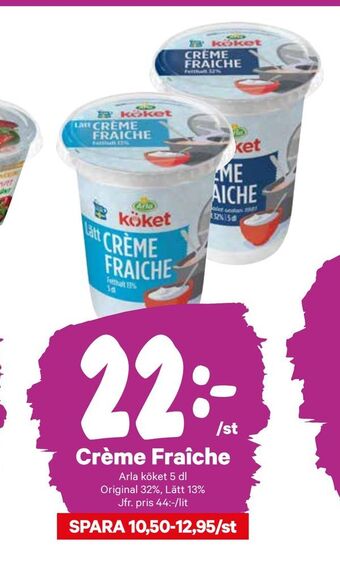 City Gross Crème Fraîche erbjuda