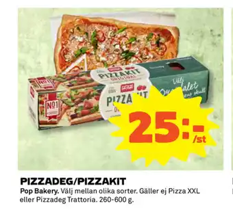 Coop Pizzadeg/Pizzakit erbjuda