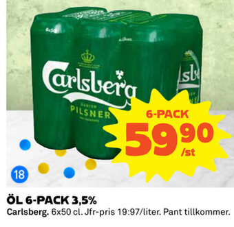 Coop Öl 6-pack 3,5% erbjuda