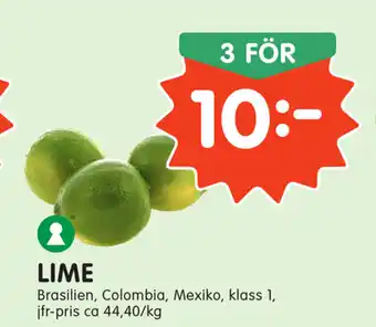 Tempo Lime 3st erbjuda