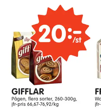 Tempo Gifflar 260-300g erbjuda