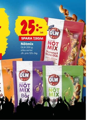 City Gross Olw nötmix erbjuda