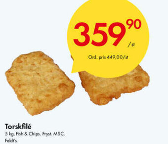Torskfilé