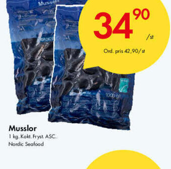 Snabbgross Musslor erbjuda
